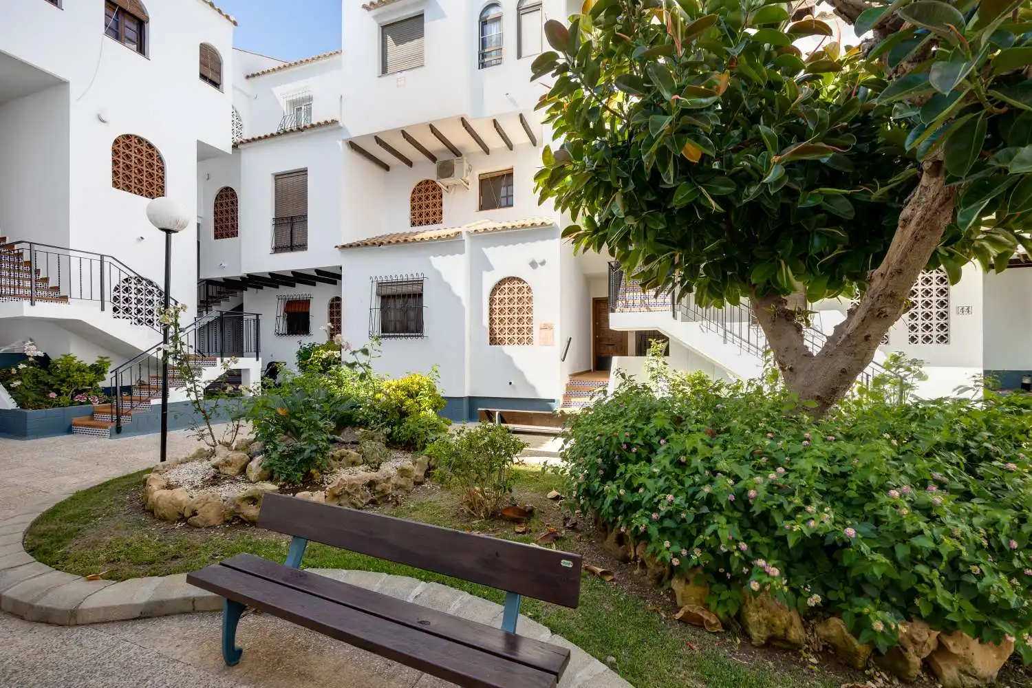 Garden of Apartments for sale in Torrevieja  with Terrace, Swimming Pool and Furnished
