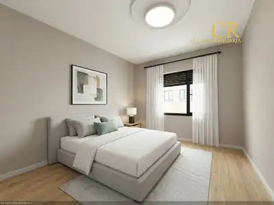 Bedroom of Flat for sale in Gijón   with Oven