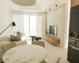 Living room of Flat for sale in Alhama de Murcia  with Air Conditioner, Private garden and Terrace