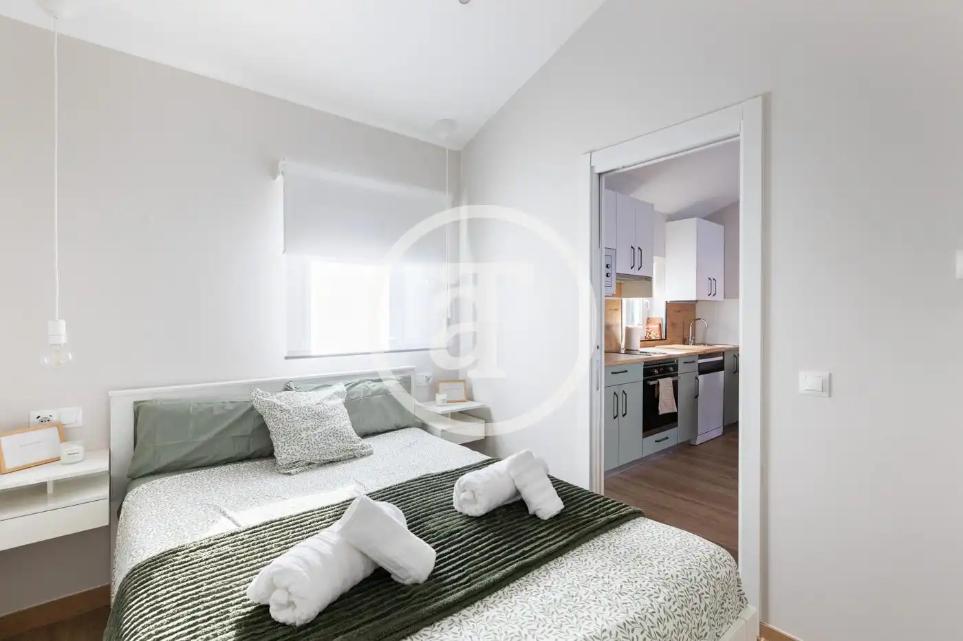 Dormitori de Casa o xalet de lloguer en Madrid amb Aire condicionat, Calefacció i Moblat