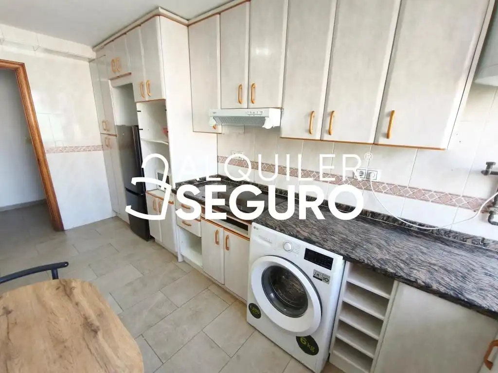 Küche von Wohnung zur Miete in Alicante / Alacant mit Klimaanlage, Terrasse und Möbliert