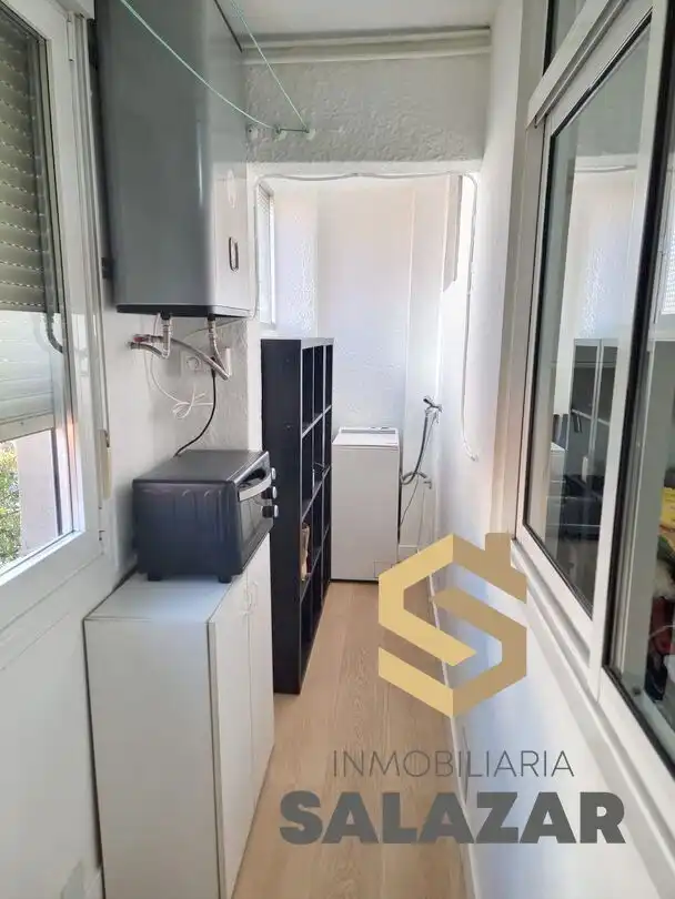Cuina de Pis de lloguer en Bilbao  amb Calefacció i Terrassa