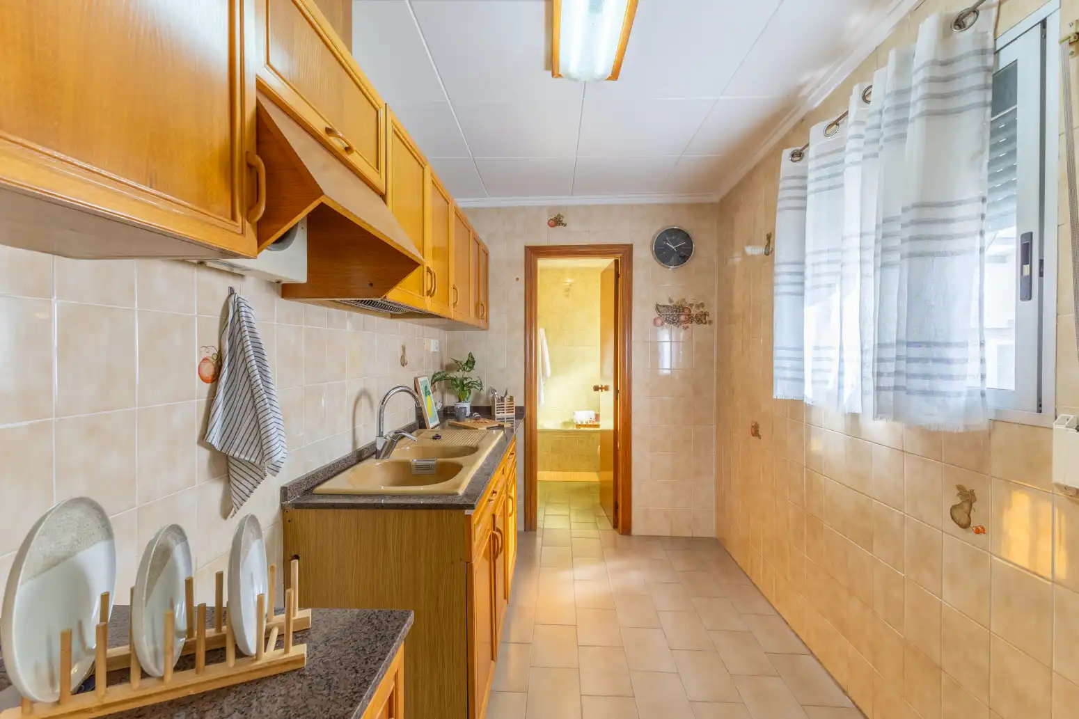 Cocina de Piso en venta en Sagunto / Sagunt con Terraza y Balcón