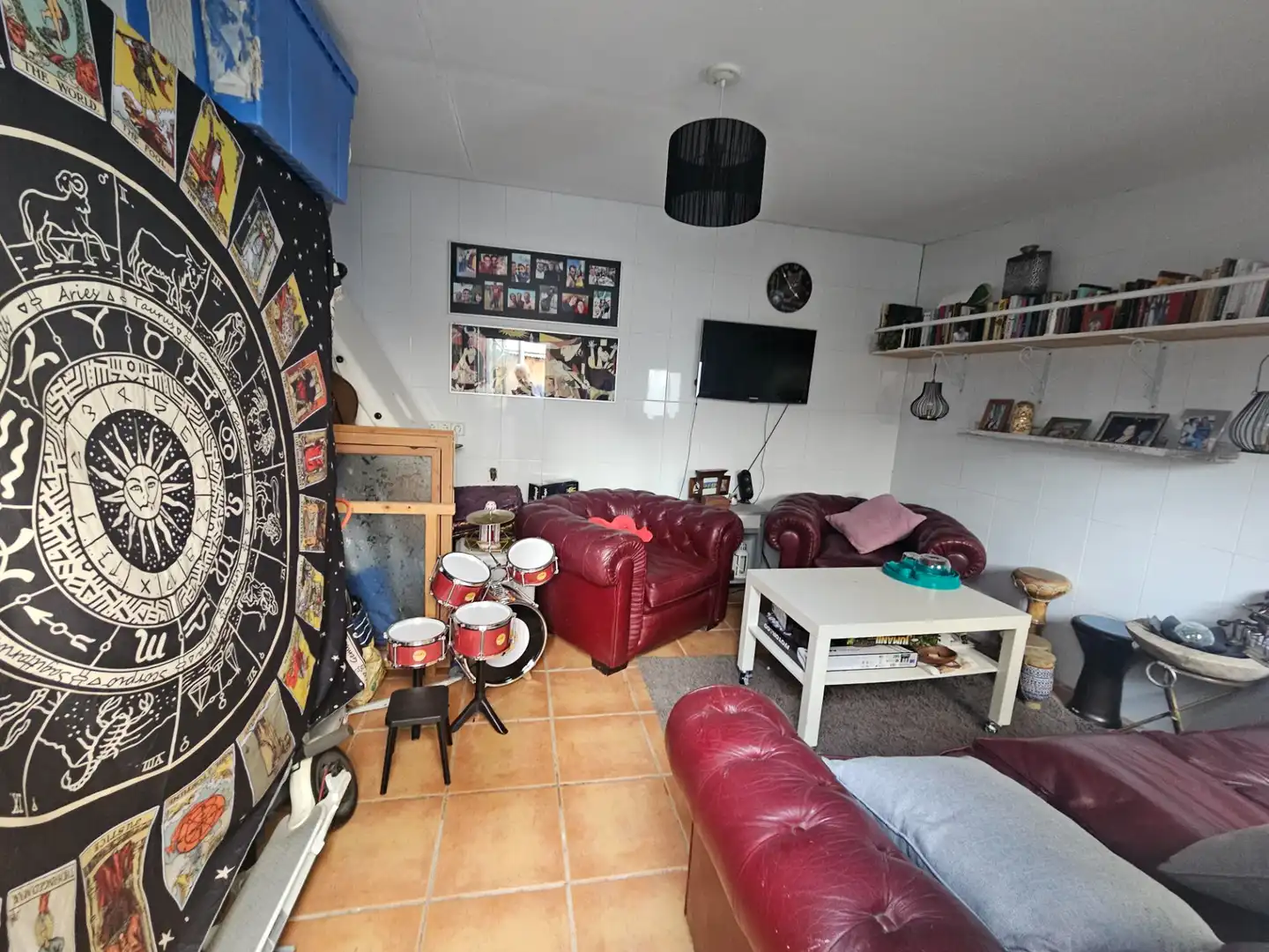 Sala de estar de Piso en venta en  Palma de Mallorca con Terraza