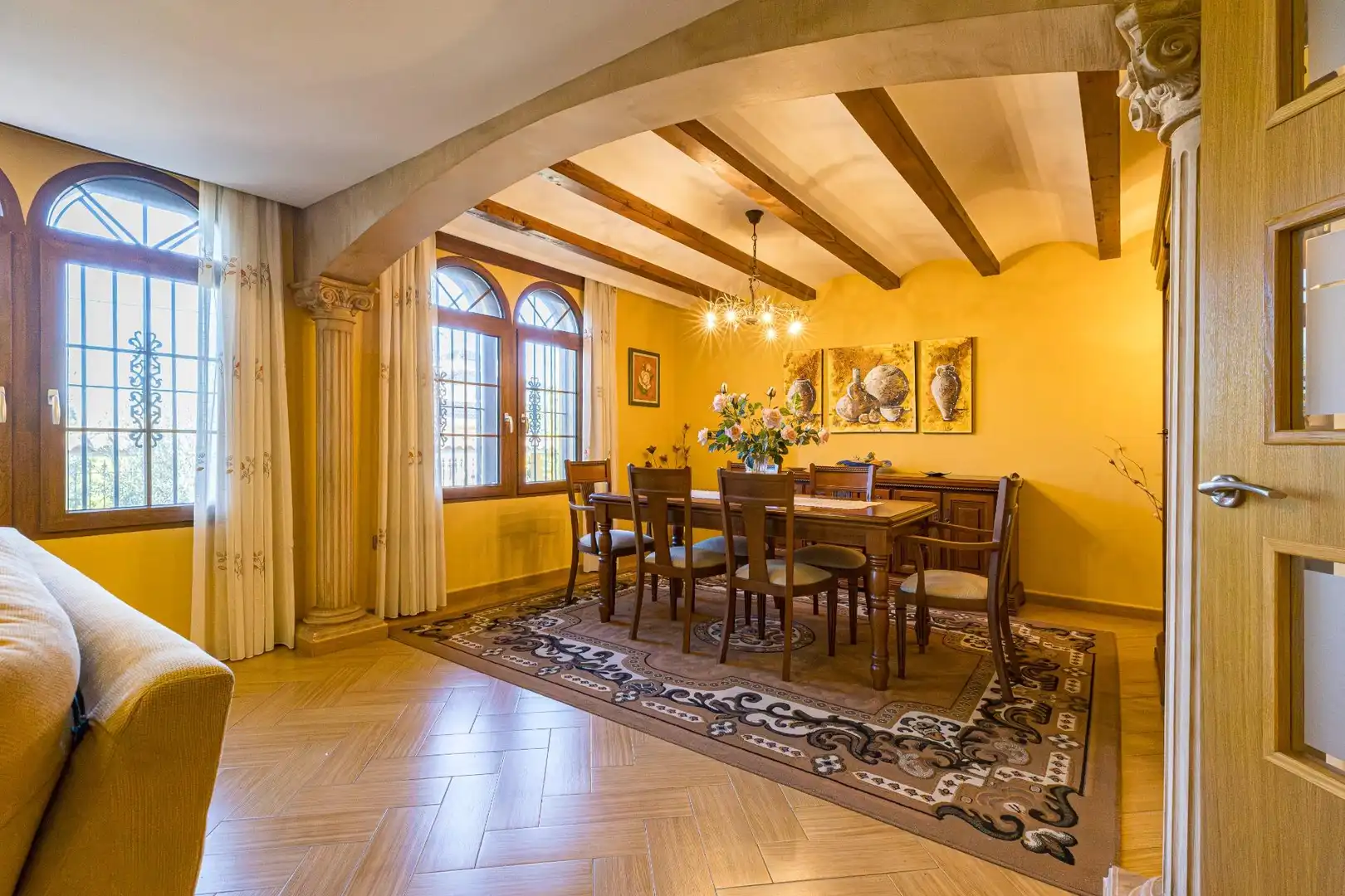 Comedor de Casa o chalet en venta en Murcia con Aire acondicionado, Calefacción y Jardín privado