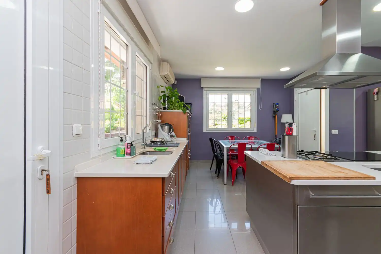 Kitchen of Houses for sale in Boadilla del Monte  with Air Conditioner, Heating and Storage room