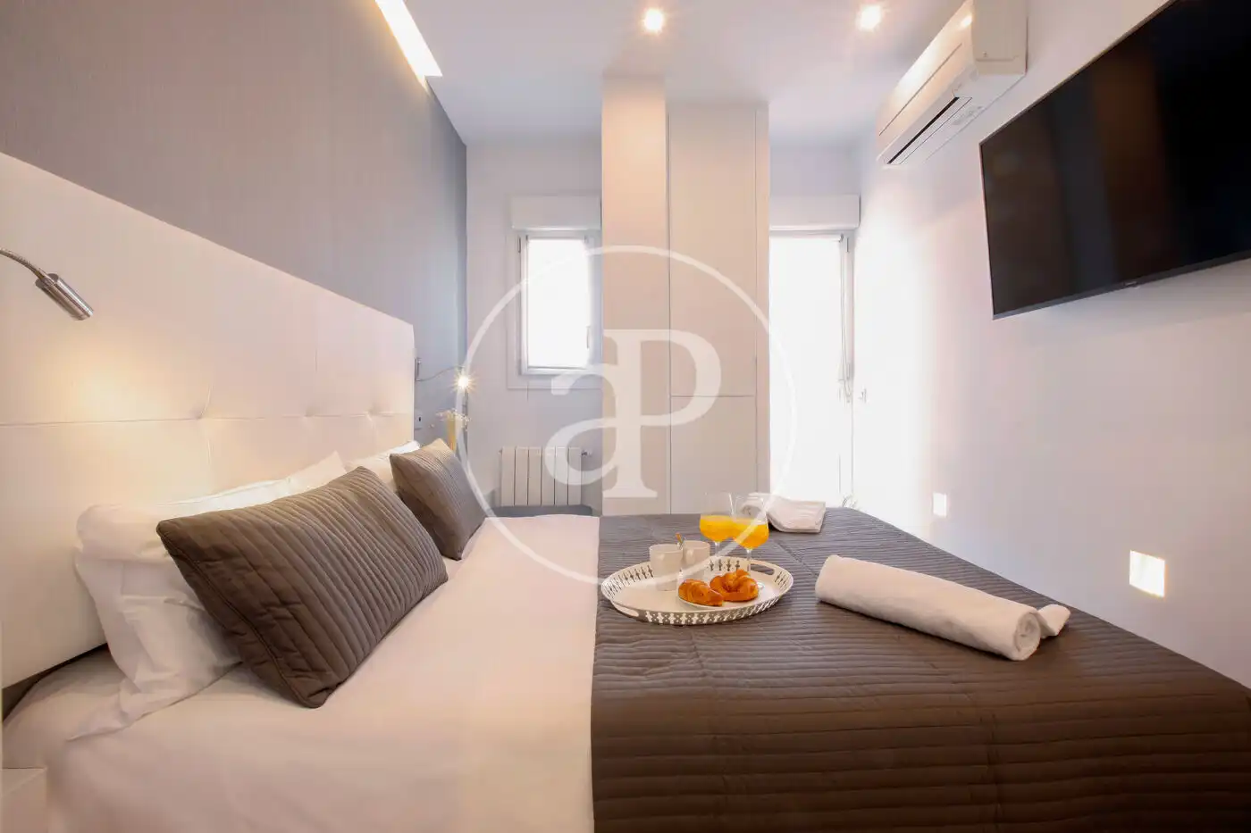 Habitación de Piso de alquiler en Madrid con Aire acondicionado, Calefacción y Amueblado