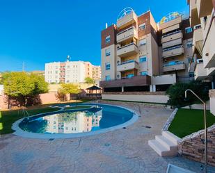 Swimming pool of Duplex to rent in  Granada Capital  with Heating, Furnished and Microwave