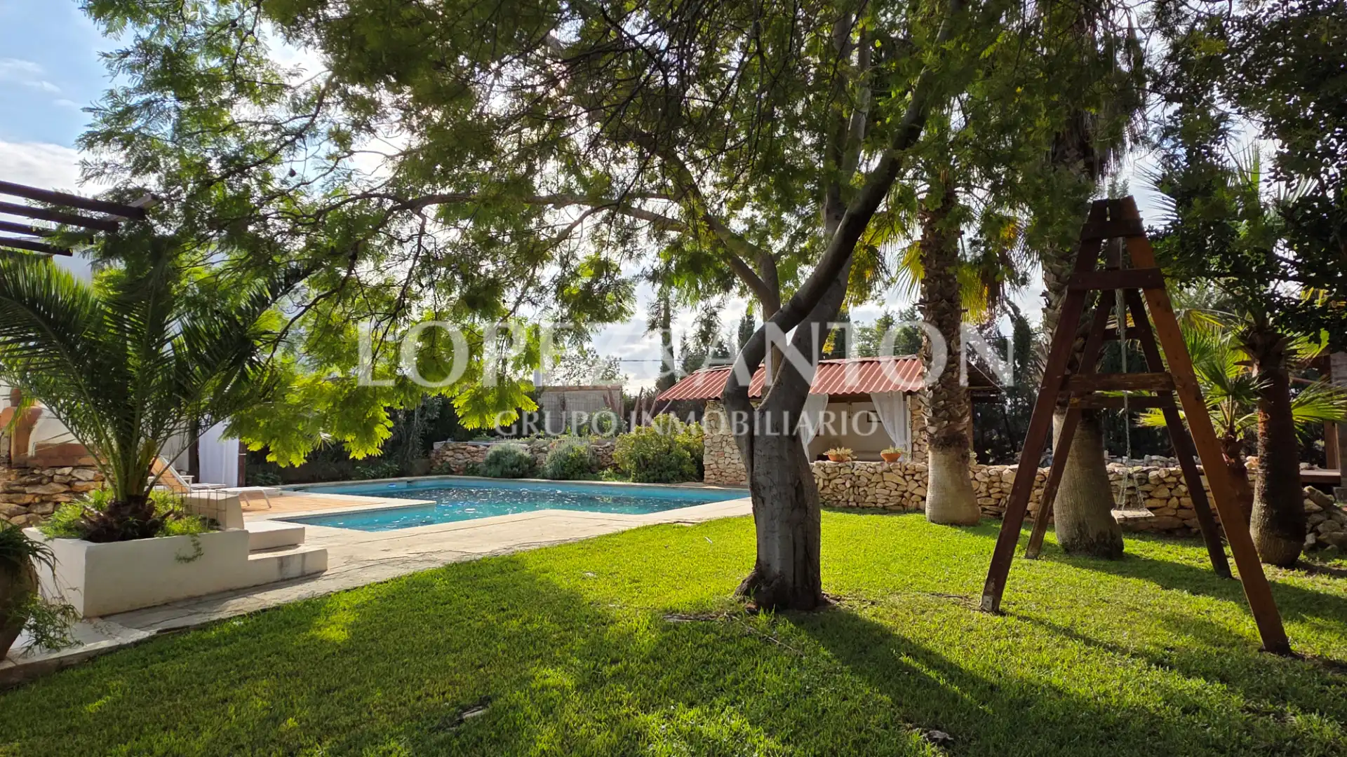 Garden of Houses for sale in L'Eliana  with Air Conditioner, Private garden and Terrace