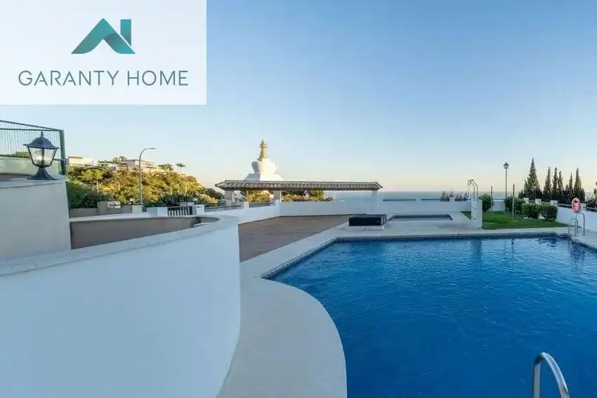 Exterior view of Flat for sale in Benalmádena  with Air Conditioner, Heating and Private garden