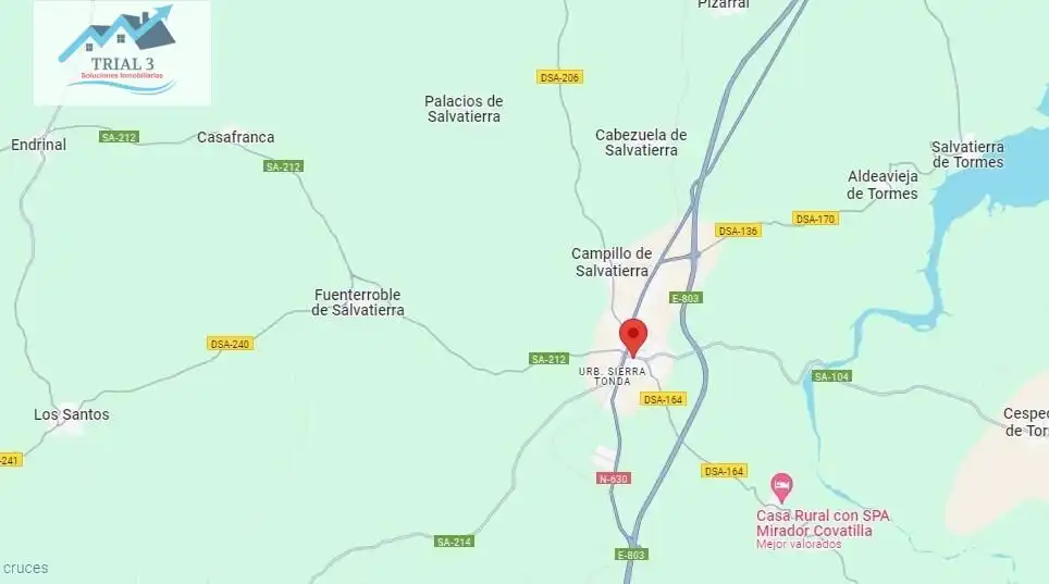Vista exterior de Piso en venta en Guijuelo