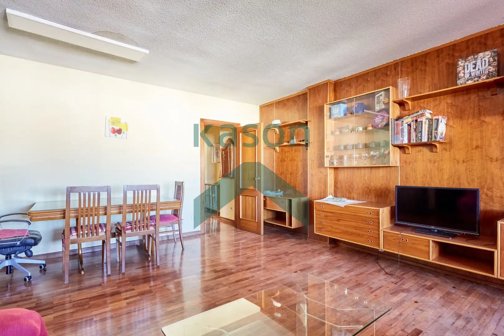 Sala de estar de Piso de alquiler en Madrid con Calefacción, Terraza y Amueblado