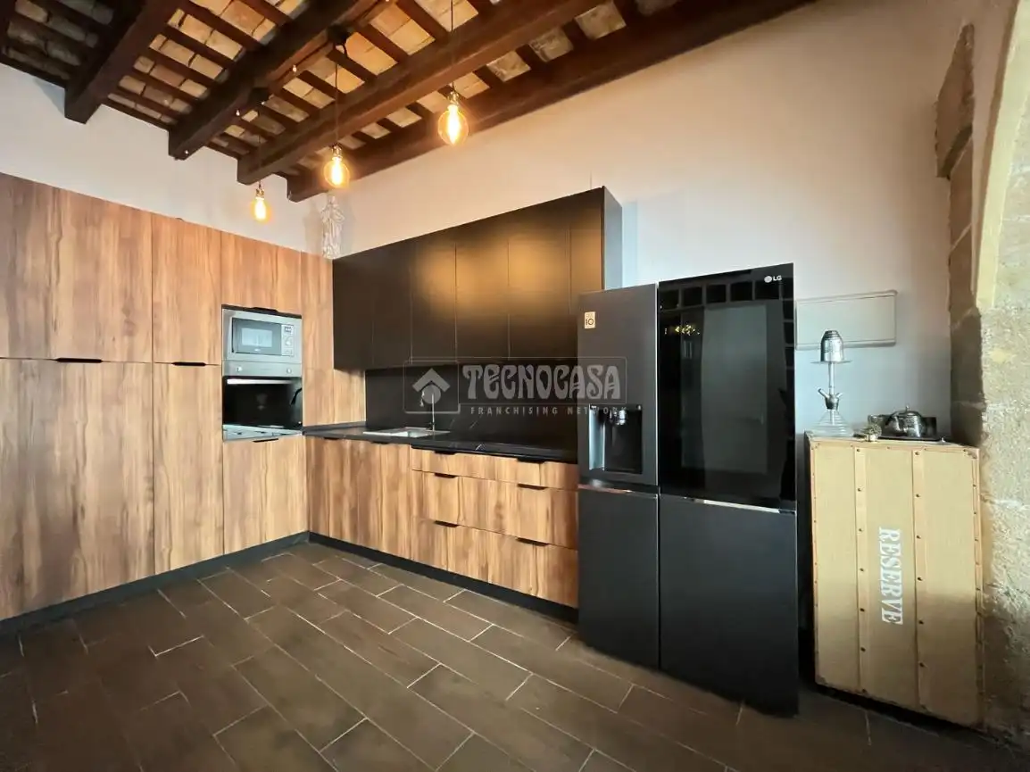 Cocina de Casa adosada en venta en Jerez de la Frontera con Aire acondicionado