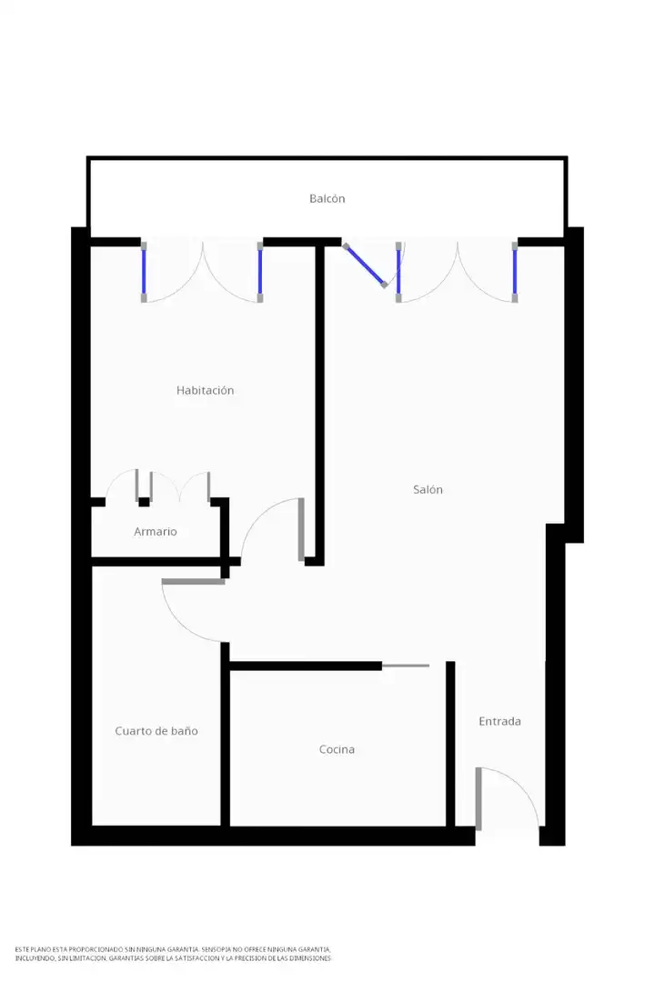 Apartamento de alquiler en Valencia con Aire acondicionado, Calefacción y Amueblado