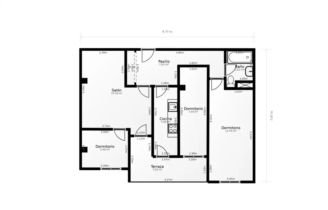 Pis amb ascensor en venda a C/ Doctor Tomás Sala, imagen 28