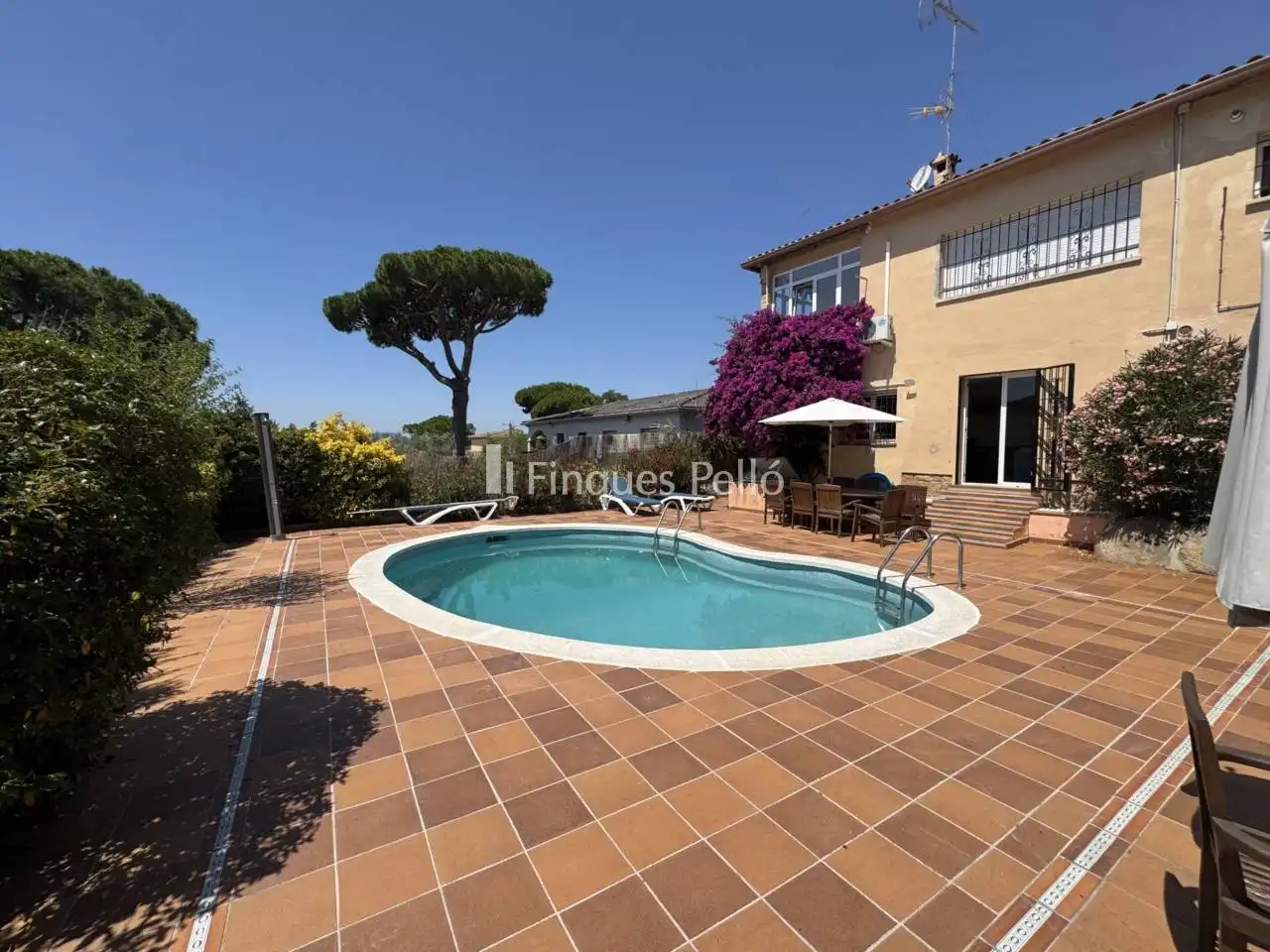 Exterior view of Houses for sale in Santa Cristina d'Aro  with Air Conditioner, Heating and Private garden