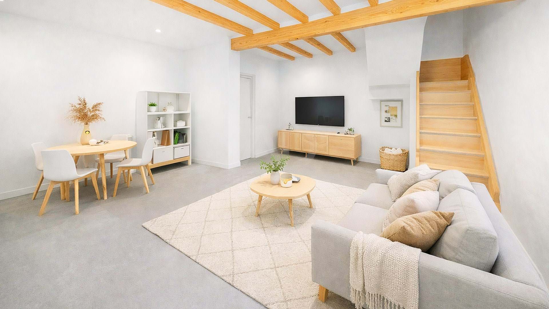 Sala d'estar de Casa adosada en venda en Ibi