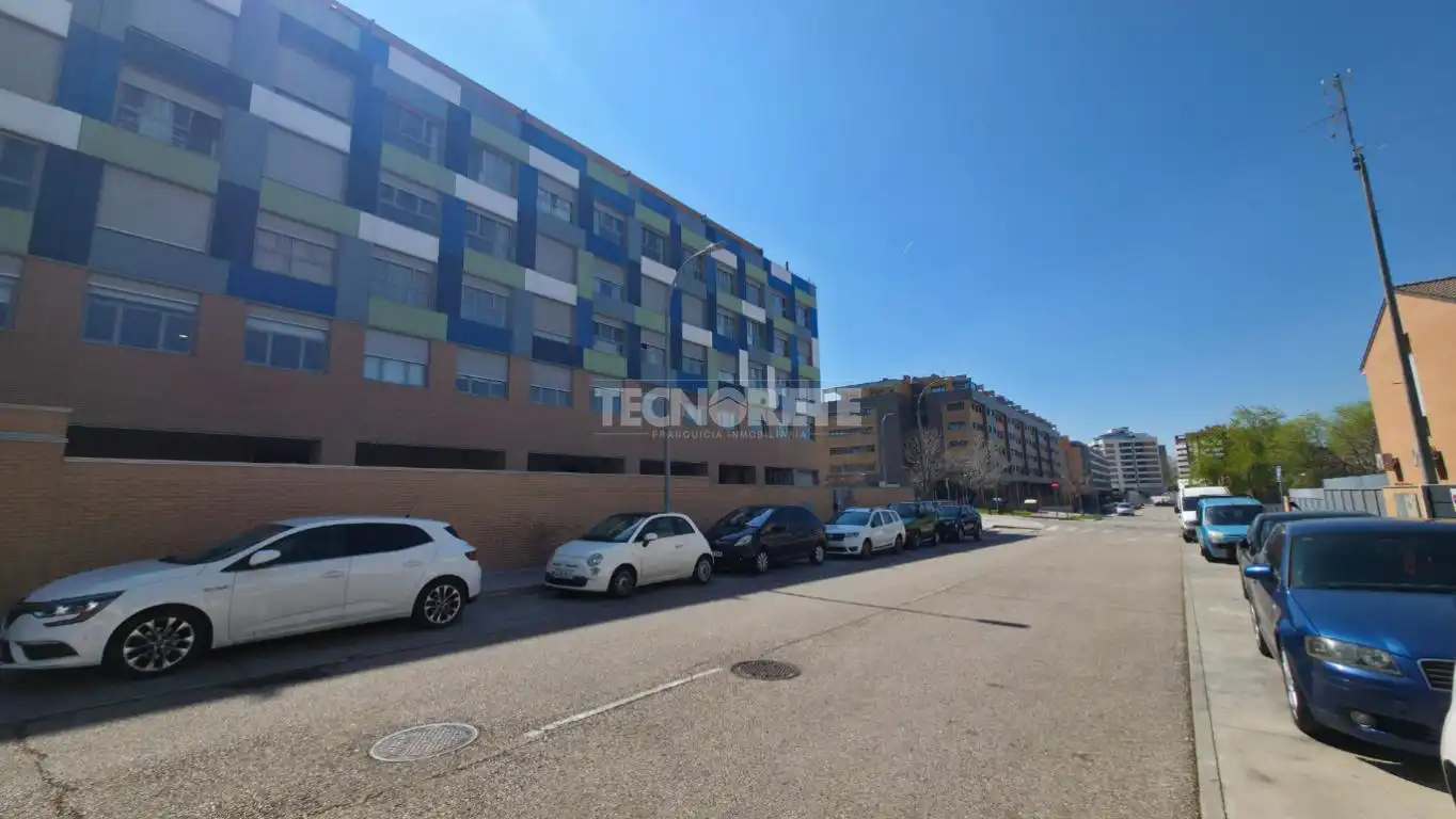 Parking of Flat for sale in Guadalajara  with Air Conditioner, Heating and Terrace