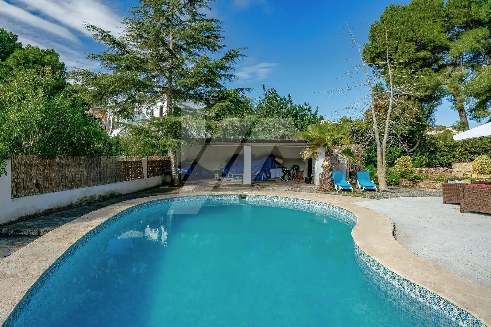 Swimming pool of Houses for sale in Moraira  with Air Conditioner, Heating and Private garden