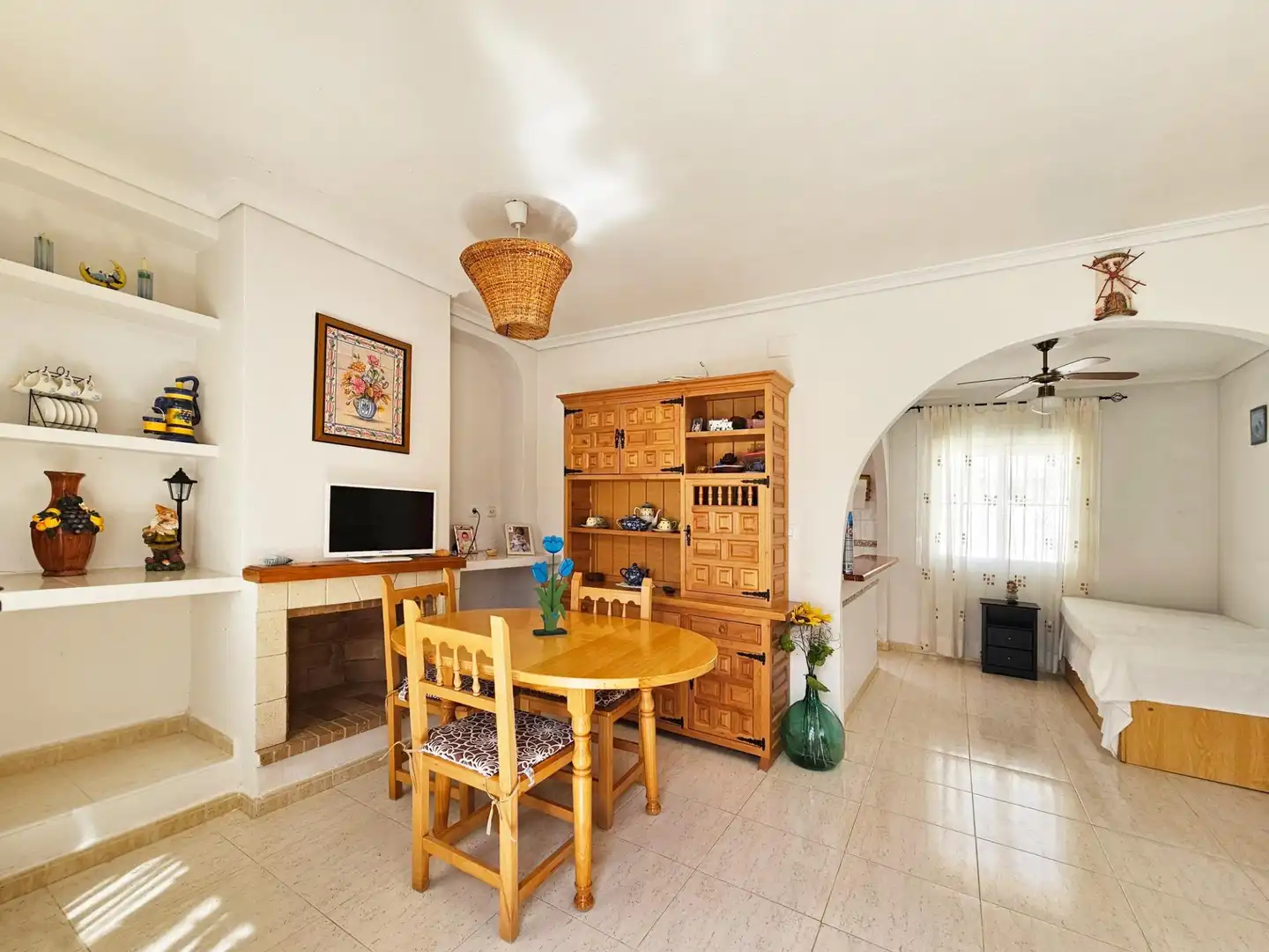Living room of Houses for sale in Santa Pola  with Private garden, Terrace and Furnished
