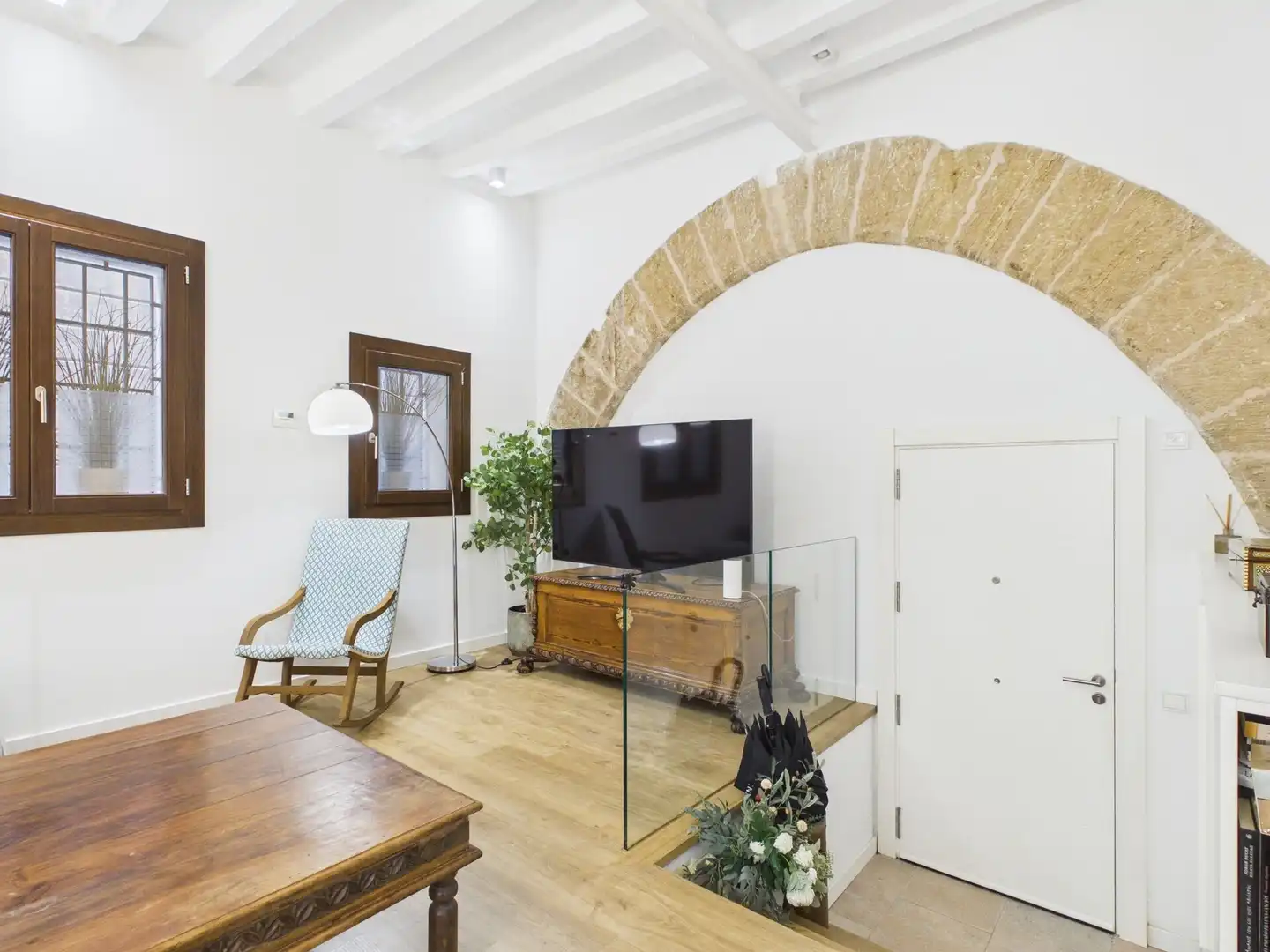 Sala d'estar de Planta baixa en venda en  Palma de Mallorca amb Aire condicionat, Terrassa i Balcó