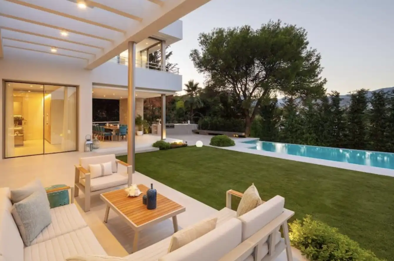 Terrace of Houses for rent in Marbella  with Private garden, Terrace and Storage room