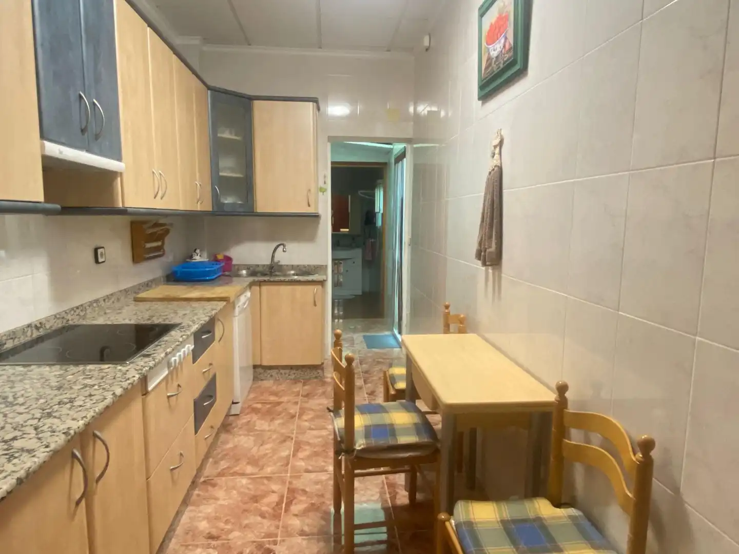 Küche von Haus oder Chalet zur Miete in Águilas mit Klimaanlage und Möbliert