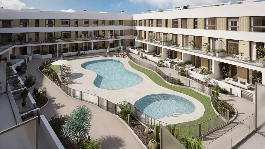 Piscina de Apartament en venda en La Oliva