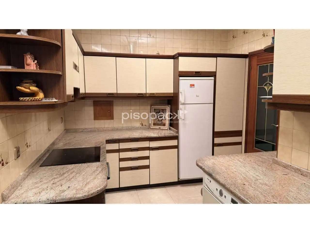 Kitchen of Flat for sale in  Pamplona / Iruña  with Heating, Terrace and Storage room