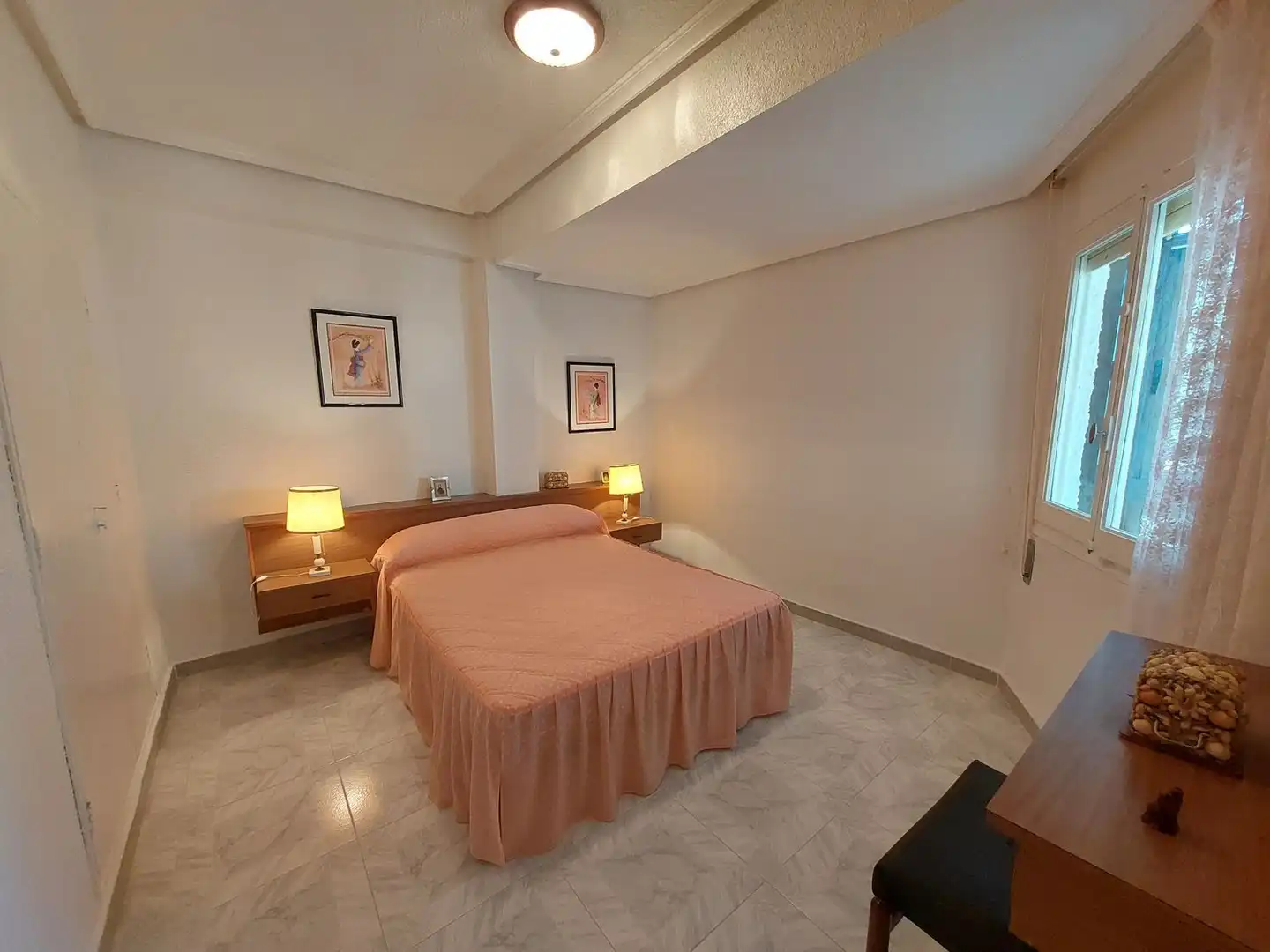 Bedroom of Flat for sale in El Campello  with Terrace, Furnished and Community pool
