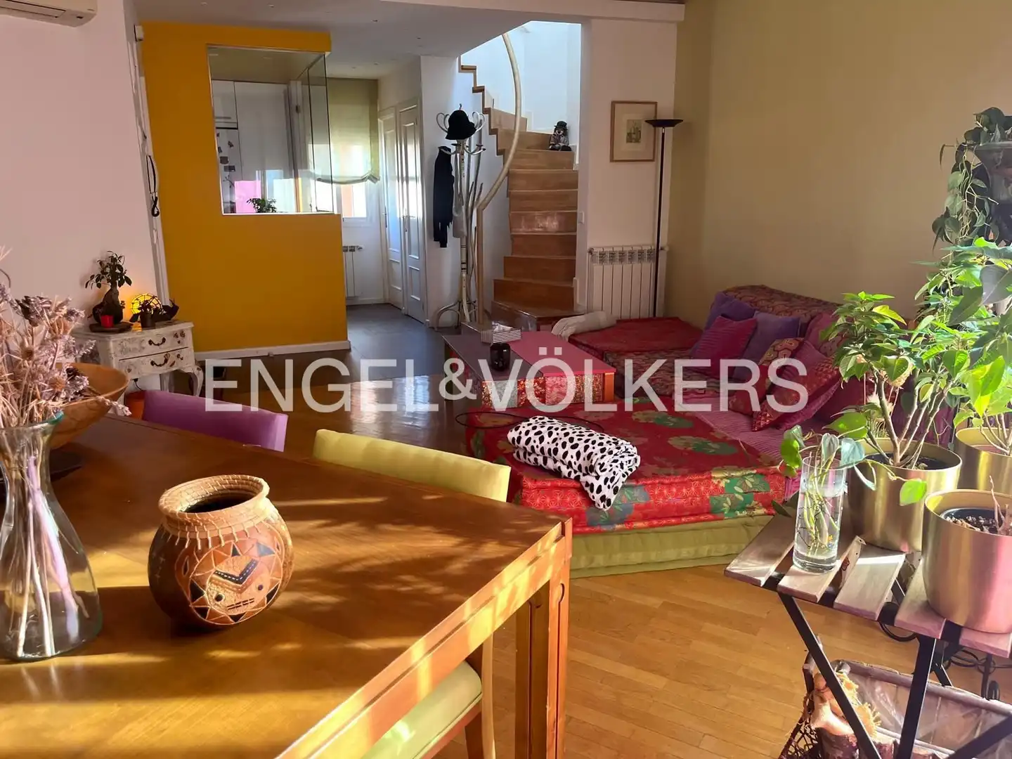 Sala de estar de Ático en venta en Carabanchel