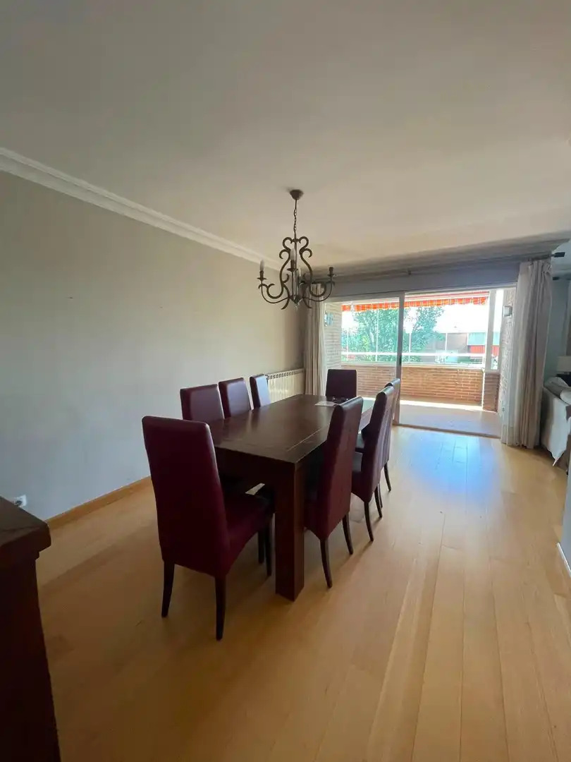 Dining room of Flat for rent in Pozuelo de Alarcón  with Air Conditioner, Heating and Private garden