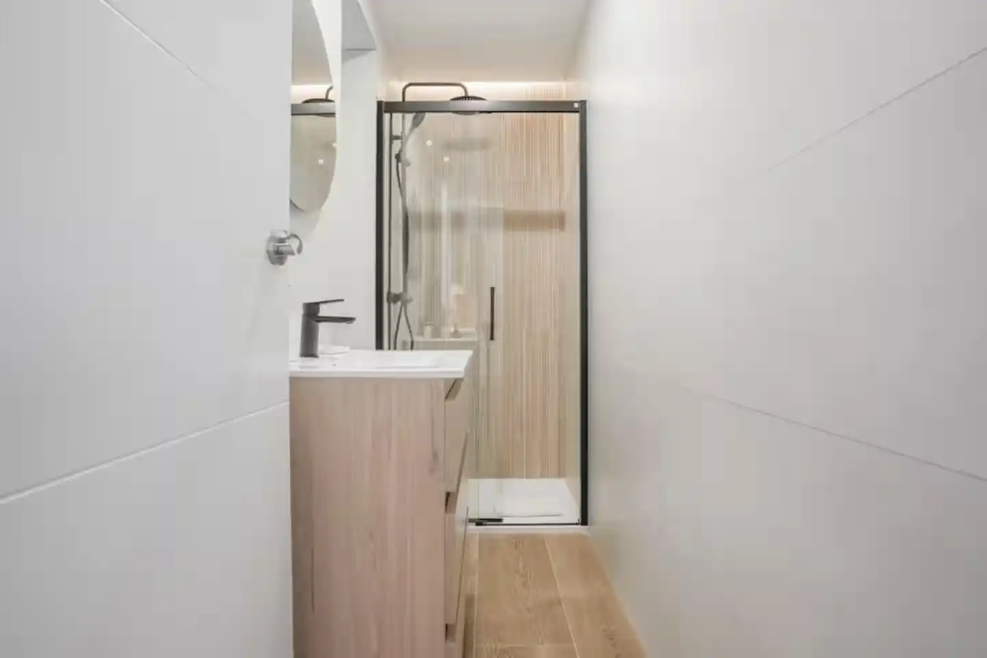 Badezimmer von Wohnung zum Verkauf in Madrid mit Heizung