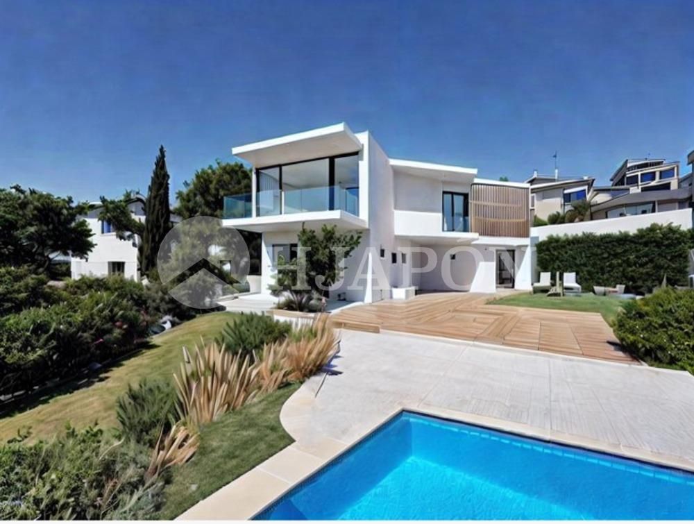 Exterior view of House or chalet for sale in Alella  with Heating, Private garden and Terrace