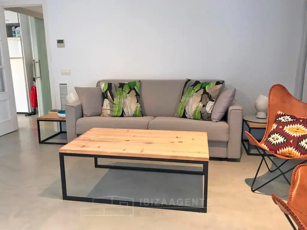 Living room of Apartments for rent in Eivissa  with Air Conditioner, Terrace and Washing machine