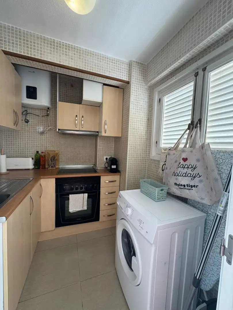 Kitchen of Apartments for rent in El Campello  with Air Conditioner and Furnished