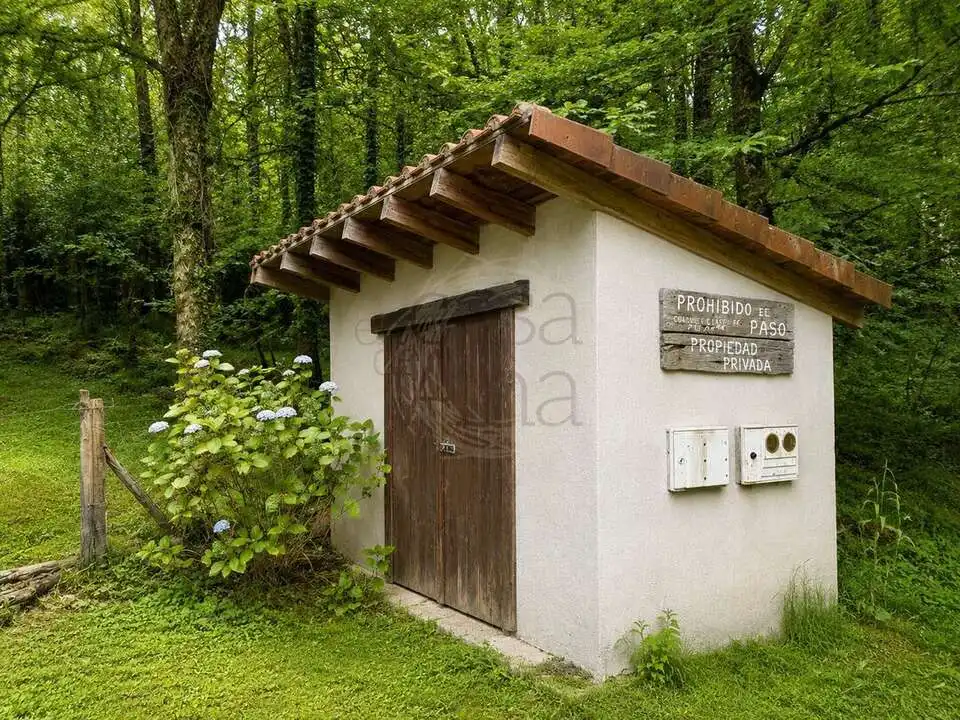 Vista exterior de Casa o xalet en venda en Areatza amb Terrassa