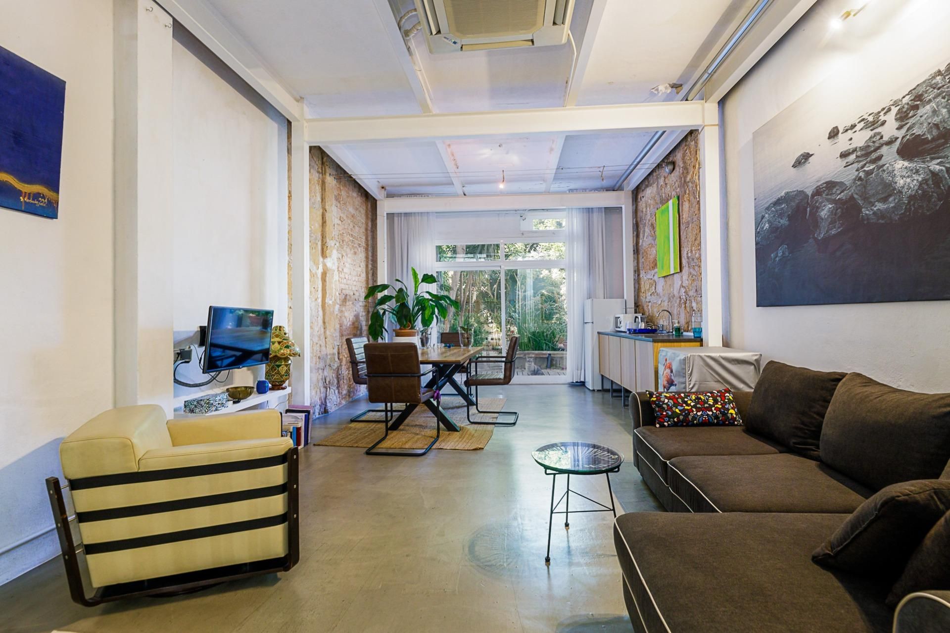 Living room of Flat for sale in  Palma de Mallorca  with Air Conditioner, Terrace and Balcony