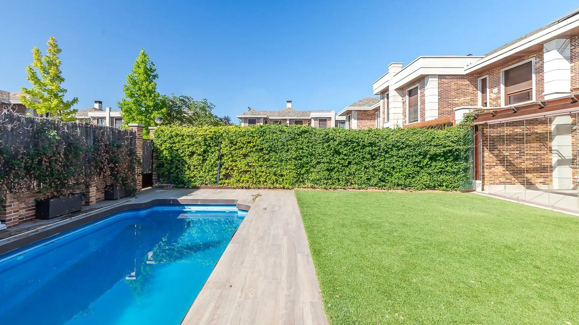 Piscina de Casa o chalet de alquiler en Majadahonda con Aire acondicionado, Calefacción y Terraza