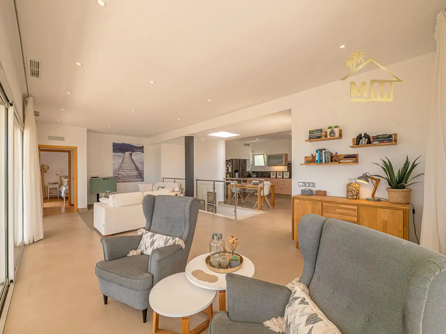 Living room of Houses for sale in Maó - Mahón  with Air Conditioner, Heating and Private garden