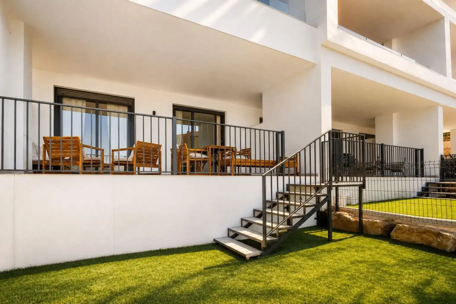Terrace of Ground floor for sale in Mijas  with Air Conditioner, Private garden and Terrace