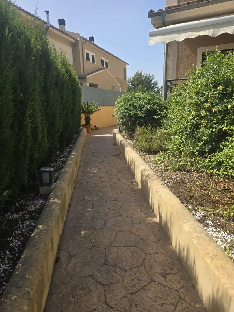 Terrassa de Casa adosada en venda en Marratxí amb Aire condicionat, Calefacció i Jardí privat