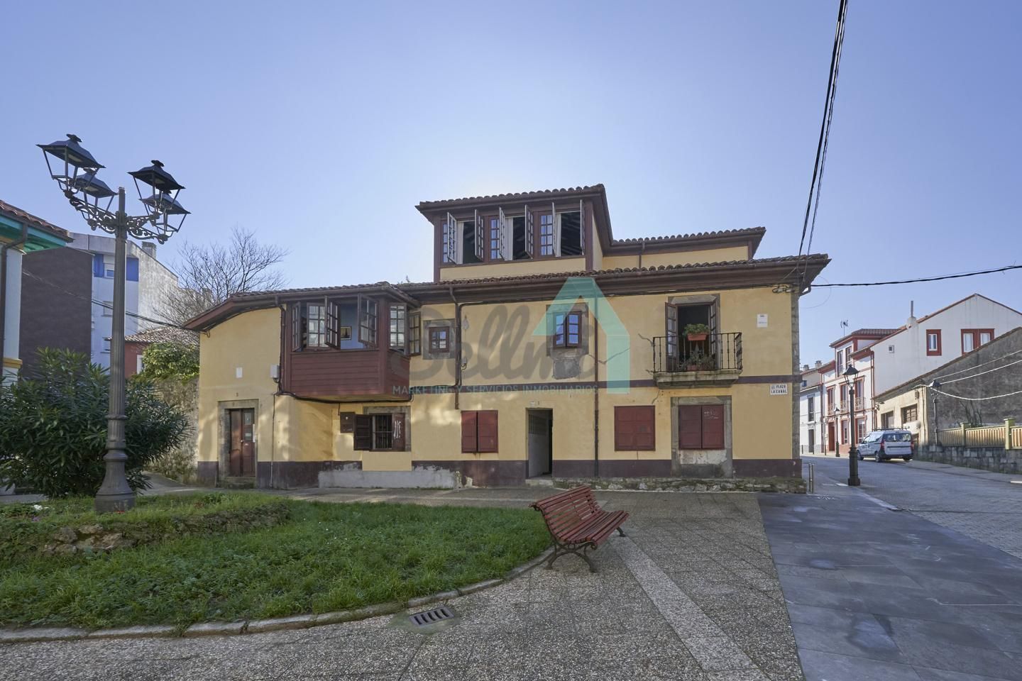 Exterior view of House or chalet for sale in Gozón  with Private garden, Parquet flooring and Terrace