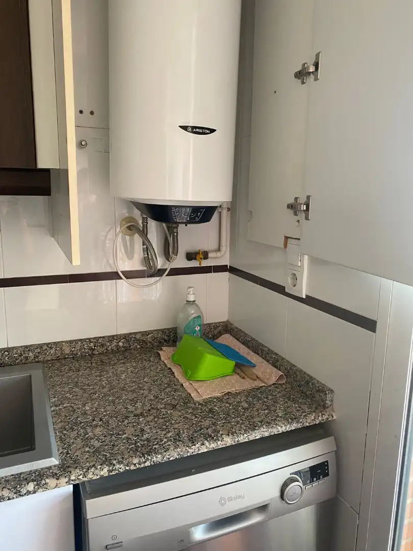Küche von Wohnung zur Miete in Albal mit Klimaanlage, Terrasse und Möbliert