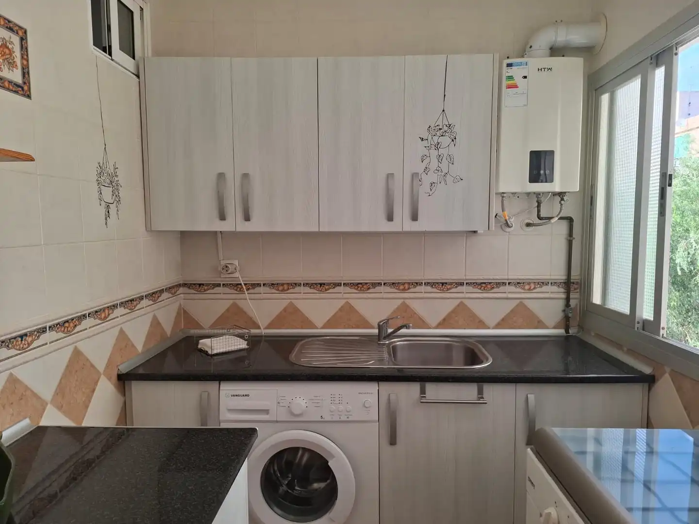Kitchen of Flat for sale in Torrenueva Costa  with Terrace and Furnished