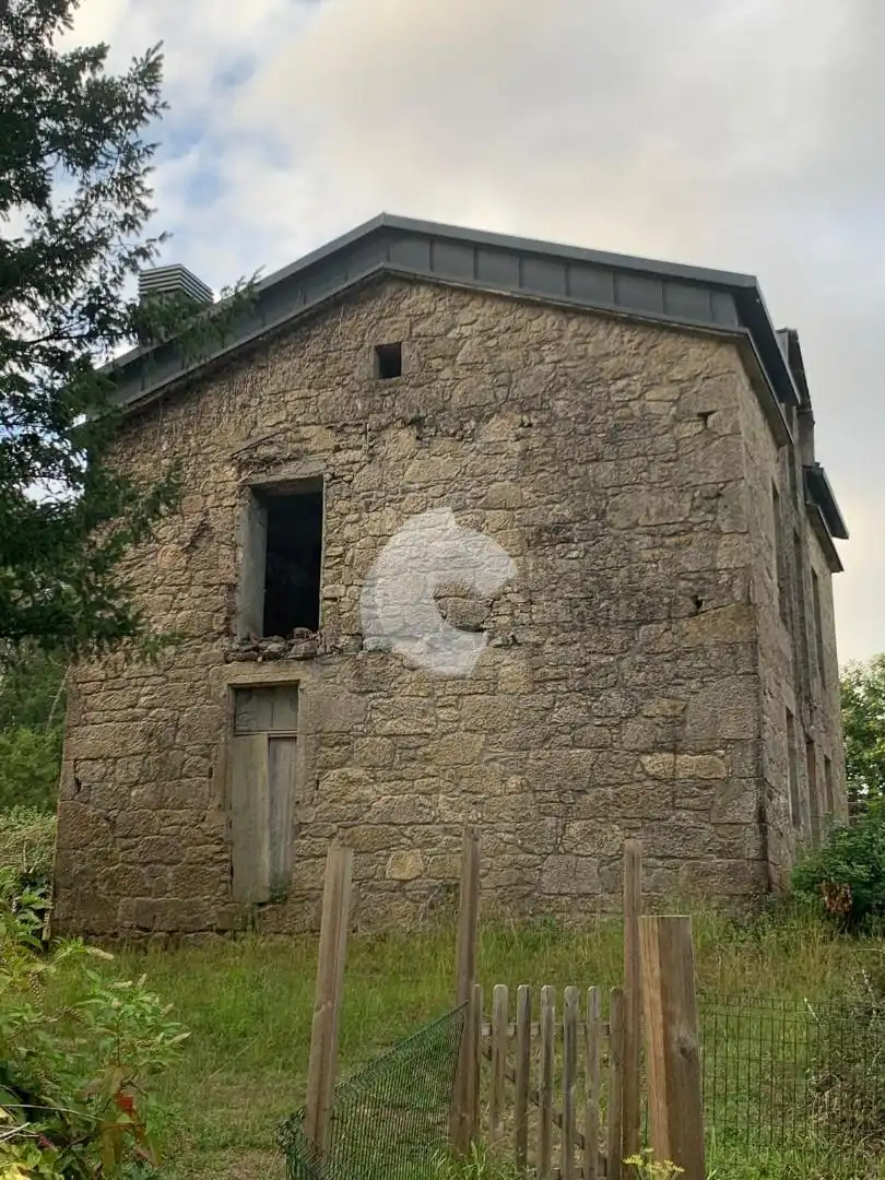 Vista exterior de Casa o chalet en venta en Ames con Jardín privado