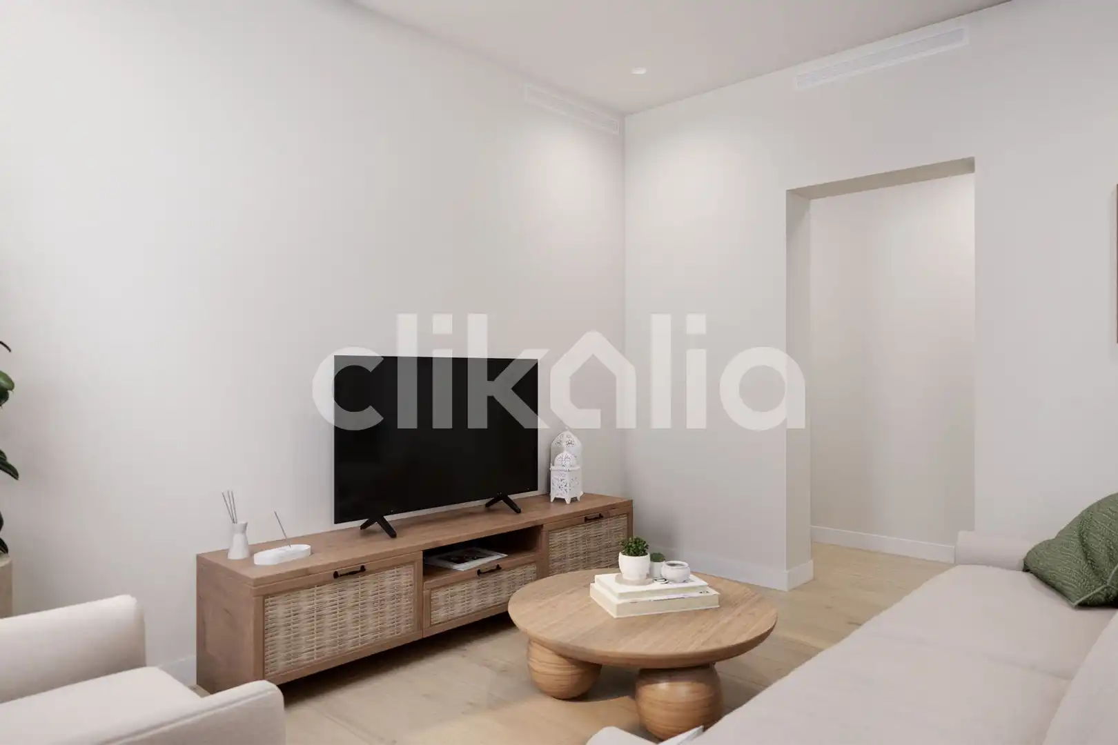 Living room of Flat for sale in Sevilla  with Air Conditioner and Private garden