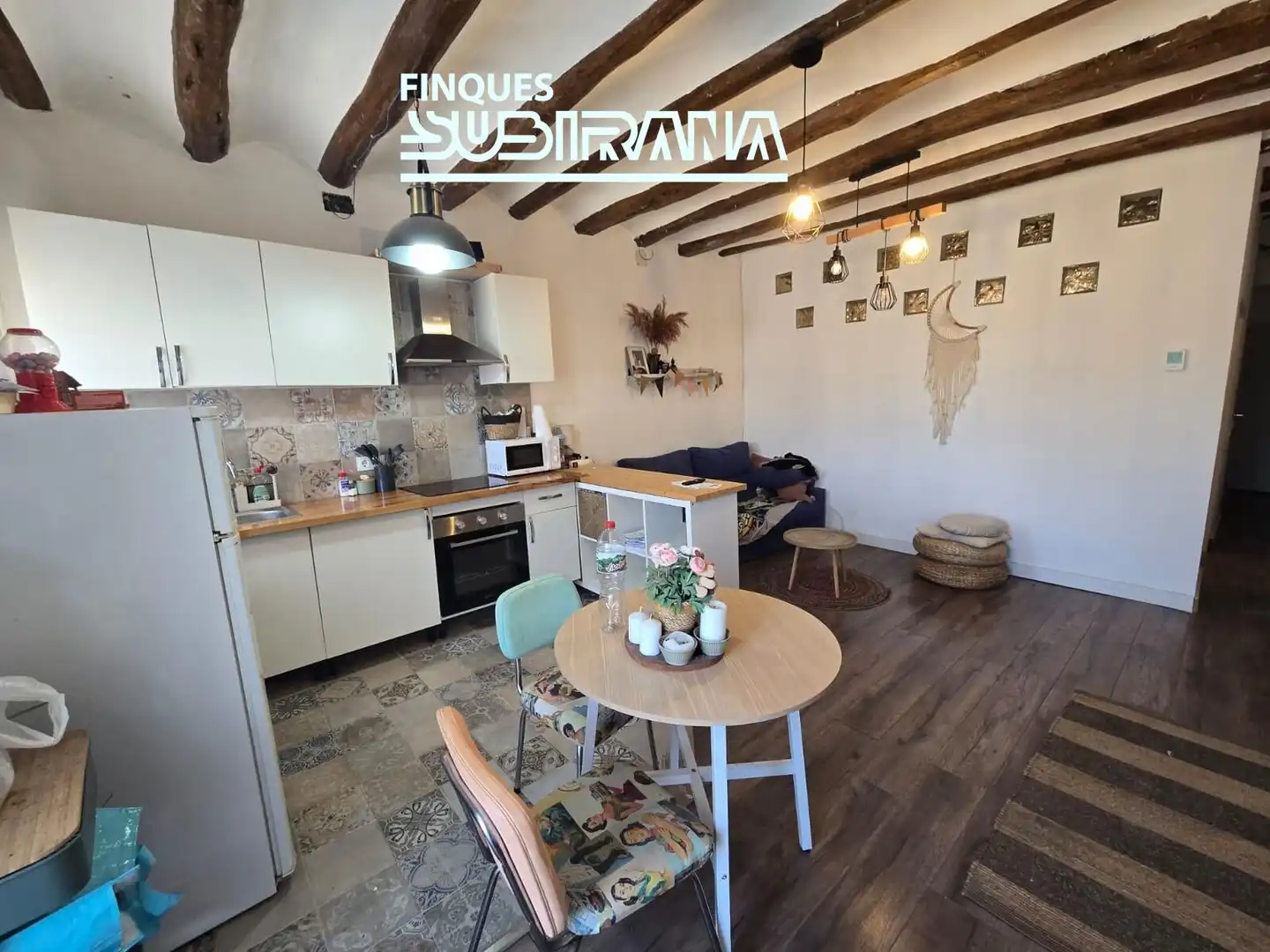Kitchen of Flat for sale in Carme  with Heating, Parquet flooring and Storage room