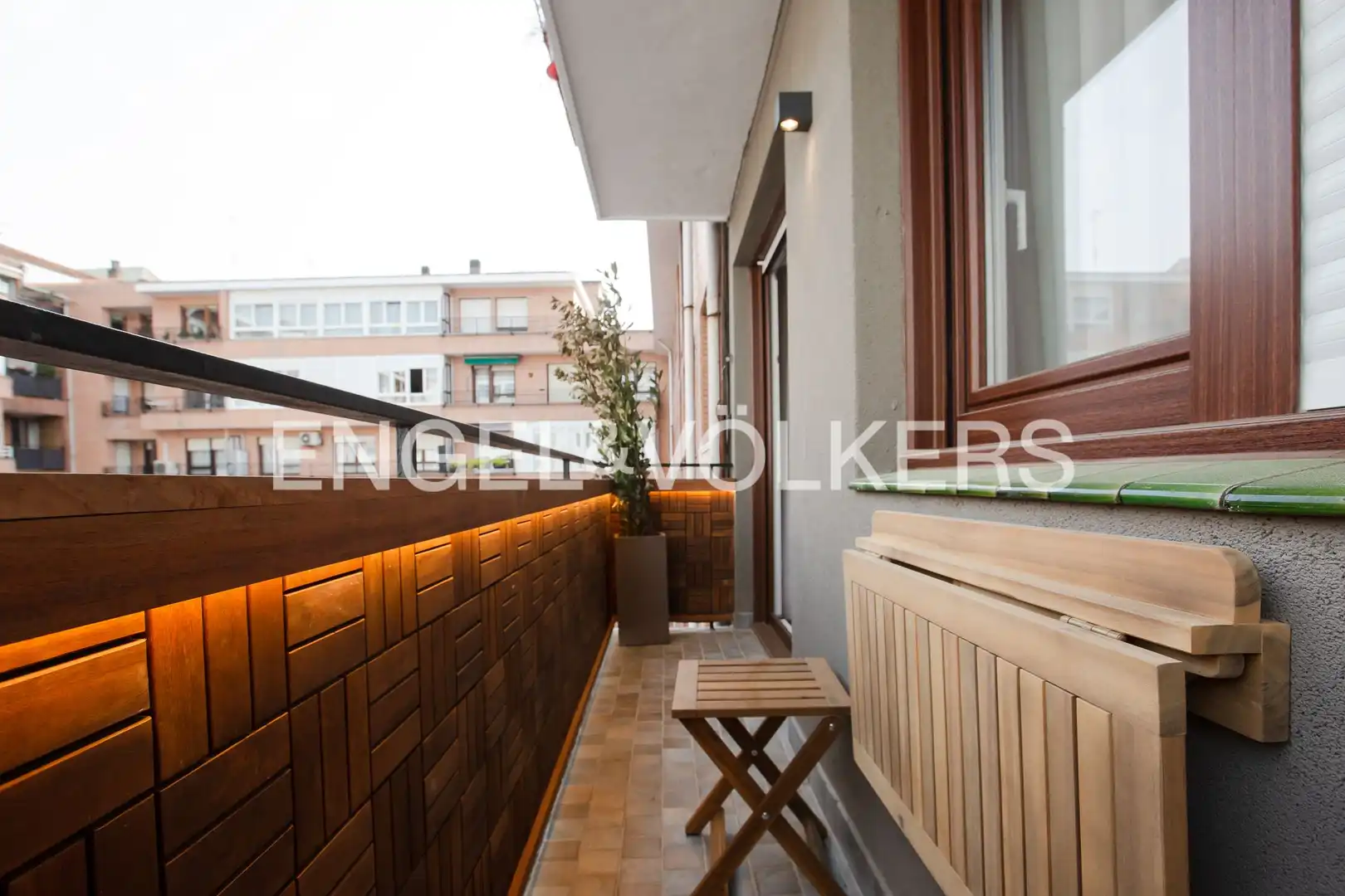 Balcony of Flat for sale in Bilbao   with Heating, Parquet flooring and Terrace