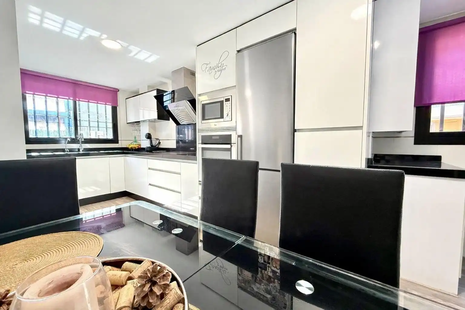 Cocina de Casa adosada en venta en Molina de Segura con Aire acondicionado, Jardín privado y Piscina comunitaria